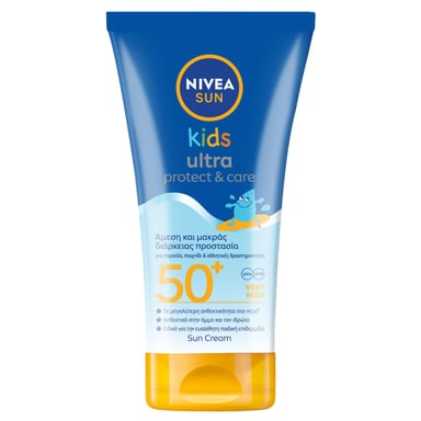 Nivea Sun Kids Ultra Protect & Care SPF50+ Lotion 150ml - Langdurige UV-bescherming