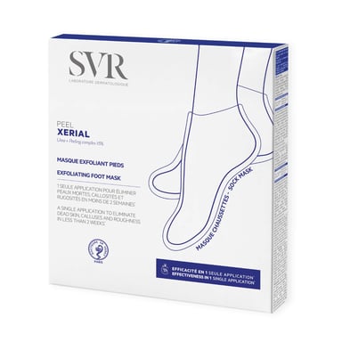 SVR Xerial Peel Exfoliating Sock Mask for Smooth Feet - 1 Pair