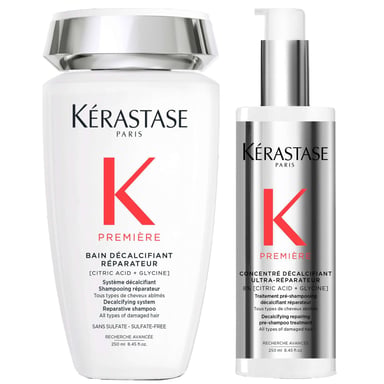 Kérastase Première Decalcifying Repairing Duo — Pre-shampoo behandeling 250 ml & herstellende shampoo 250 ml