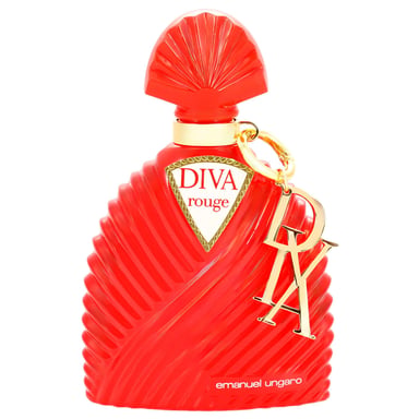 Emanuel Ungaro Diva Rouge Eau de Parfum Spray - Captivating Floral Fruity Fragrance 100 ml
