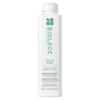 Biolage ScalpSync Kalmerende Shampoo - 400 ml voor een droge en gevoelige hoofdhuid