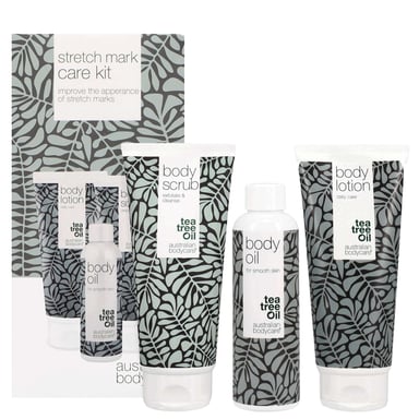 Australian Bodycare Stretch Mark Care Kit, Scrub, Lotion & Olie