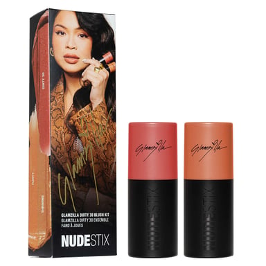 NUDESTIX Glamzilla Dirty 30 Blush Kit - Flirterige en stralende tinten voor alle huidtinten