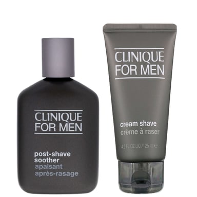 Clinique Men's Shaving Duo — Scheercrème 125 ml & Aftershavecrème 75 ml