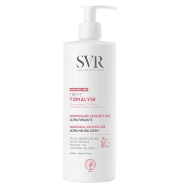 SVR Topialyse 48H Soothing Cream for Dry Skin - 400ml