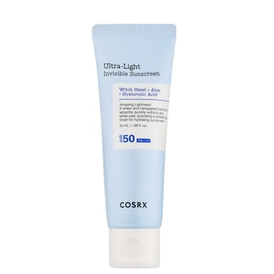 Cosrx Ultra Light Invisible Sunscreen PA++++ SPF50 - 50 ml voor moeiteloze huidbescherming