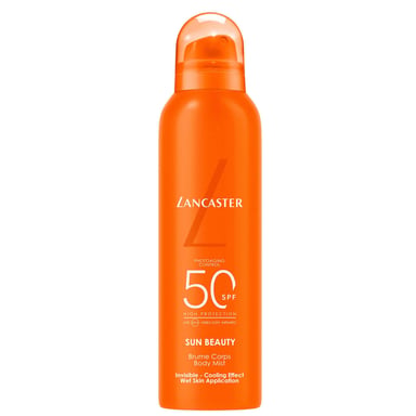Lancaster Sun Sport Cooling Invisible Mist SPF50 voor gebruik op een vochtige huid - 200 ml