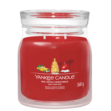 Yankee Candle Big Apple Christmas Medium Potkaars - 368 g
