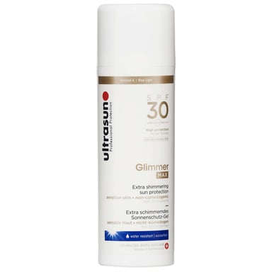 Ultrasun Body Glimmer MAX SPF30 - Stralende zonbescherming