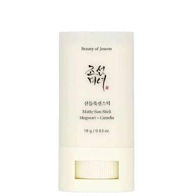 Beauty Of Joseon Matte Sun Stick SPF50+ PA++++, Mugwort & Camellia, 18g