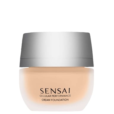 SENSAI Cellular Performance Cream Foundation — CF21 Tender Beige, Anti-ageing, 80% Essence, UV Protection, 30 ml