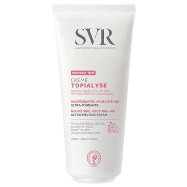 SVR Topialyse 48H Soothing Cream for Dry Skin - 200ml