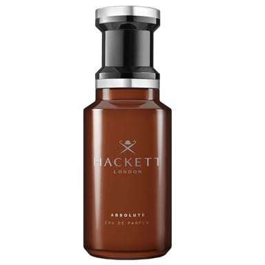 Hackett London Absolute Eau de Parfum 100ml voor mannen, veganvriendelijke amber-fruitige geur