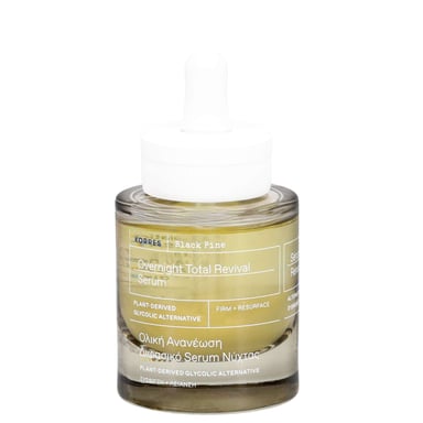 KORRES Black Pine Overnight Revival Serum 30ml voor een jeugdige huid