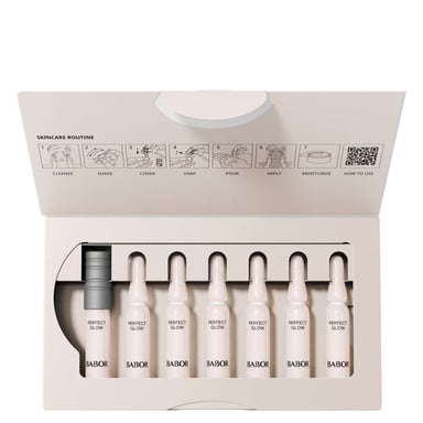 BABOR Perfect Glow Ampoules - 7 Pack for Radiant Skin - 2.0ml