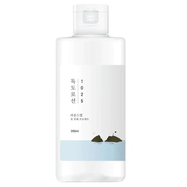 Round Lab 1025 Dokdo Lotion 200ml, Lightweight Milky Moisturiser with Deep-Sea Minerals & Hyaluronic Acid (Vegan, Cruelty-Free)