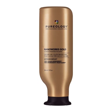 Pureology Nanoworks Gold Conditioner voor droog, gekleurd haar - Herstelt glans en vocht