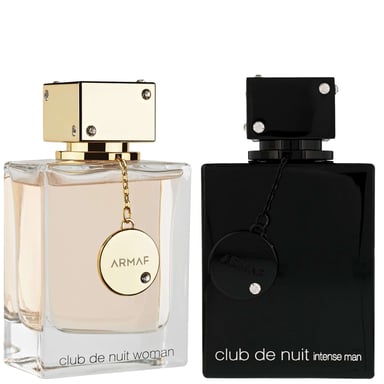 Armaf Club De Nuit Duo — Eau de Parfum voor dames 105 ml en Eau de Toilette voor intense mannen 105 ml