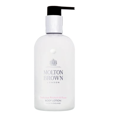 Molton Brown Hydraterende Bodylotion met Rabarber en Roos - Zijdezachte Huid