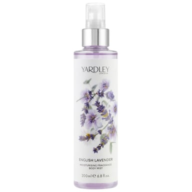 Yardley English Lavender Hydraterende Bodymist met Geur 200 ml