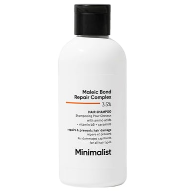 Minimalistische Maleic Bond Repair 3,5% shampoo voor sterker haar - 250 ml