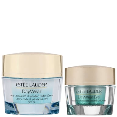 Estée Lauder DayWear Duo — Anti-Oxidant 72H Hydration Sorbet Crème SPF15 50ml & Eye Cooling Moisture Gel Crème 15ml