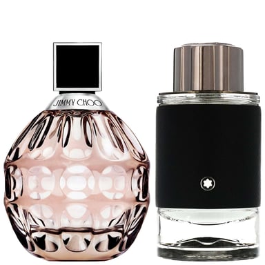 Jimmy Choo Duo: Jimmy Choo Eau de Parfum 100ml & Montblanc Explorer Eau de Parfum 100ml