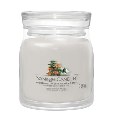 Yankee Candle Signature Medium Jar Woodland Weekend Mysteries 368g