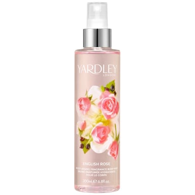 Yardley English Rose hydraterende body mist met geur, 193 ml