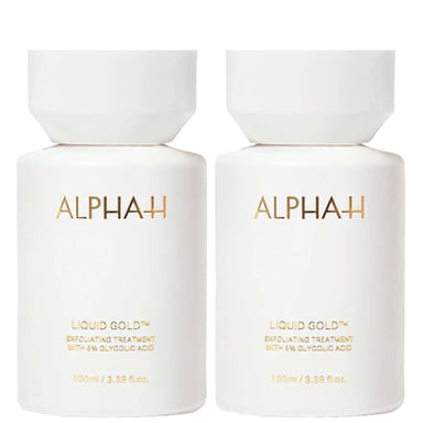 Alpha H Liquid Gold Exfoliërende Behandeling 5% Glycolzuur 2 x 100ml.