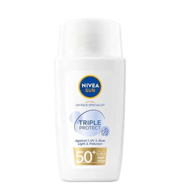 Nivea Sun Care UV Face Specialist Triple Protect SPF50+ Fluid 40ml - Ultieme bescherming