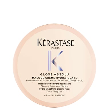Kérastase Gloss Absolu Masque Crème Hydra-Glaze voor dik kroeshaar