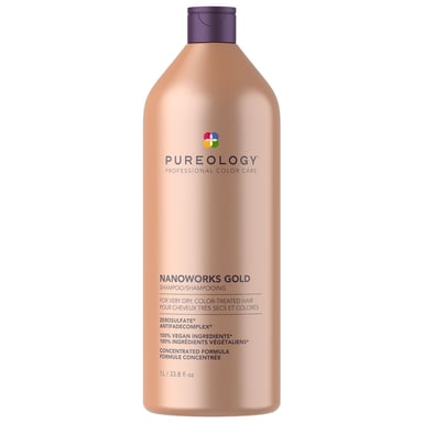 Pureology Nanoworks Gold Shampoo - Luxe haarverzorging voor een stralende glans