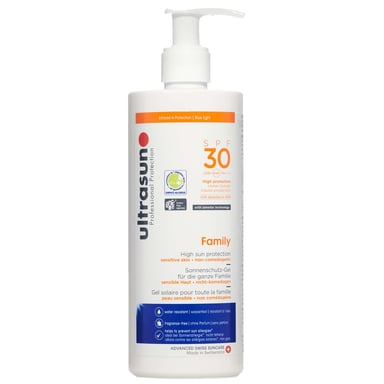 Ultrasun Family Sun Protection SPF30 - Breed spectrum UV-bescherming - 400 ml