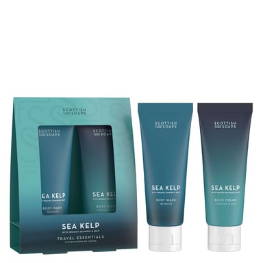 Scottish Fine Soaps Sea Kelp Travel Essentials Set - Body Wash & Cream