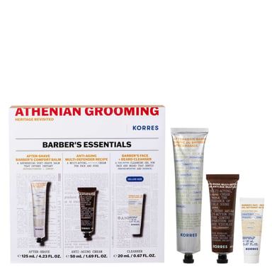KORRES Athenian Grooming Barber's Essentials Gift Set for Men