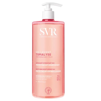 SVR Topialyse 1000ml Soothing Cleansing Gel for Dry Sensitive Skin