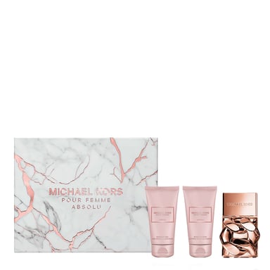 Michael Kors Pour Femme Absolu Eau de Parfum Cadeauset - 50 ml EDP, 50 ml douchegel en 50 ml bodylotion