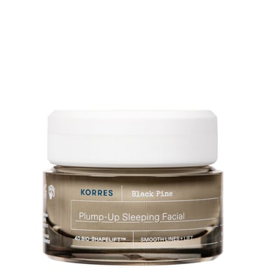 KORRES Black Pine 4D BioShapeLift Overnight Facial 40ml voor een jeugdige huid