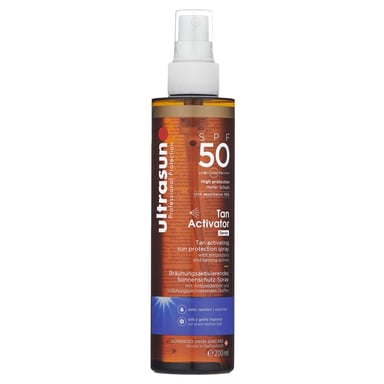 Ultrasun Body Tan Activator SPF50 - Ultieme zonbescherming en bruiningsboost 200 ml