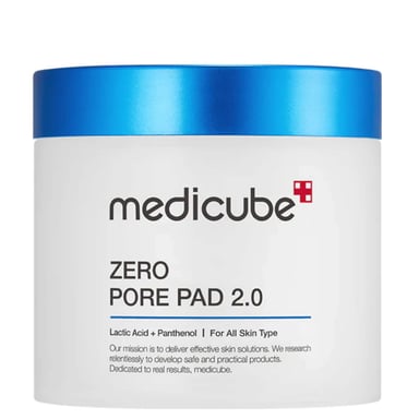 Medicube Zero Pore Pad 2.0 - Exfoliërende tonerpads voor een heldere huid
