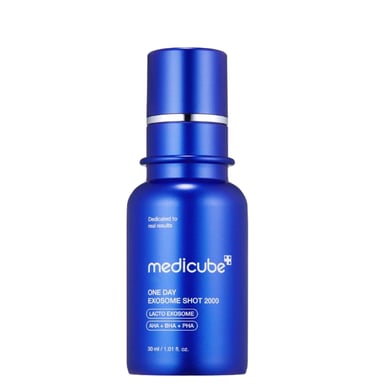 Medicube One Day Exosome Shot 2000 Ampul 30ml voor een stralende huid