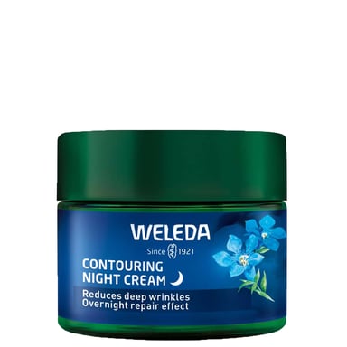 Weleda Blauwe Gentiaan & Edelweiss Nachtcrème voor contouren en hydratatie 163 g