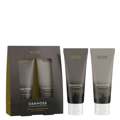 Scottish Fine Soaps Oakmoss Reisbenodigdheden Set - Luxe Lichaamsverzorging