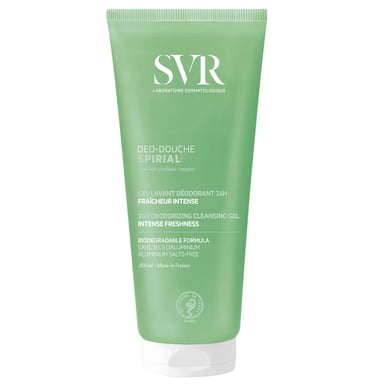SVR Spirial Intense Freshness Deodorizing Shower Gel 200ml