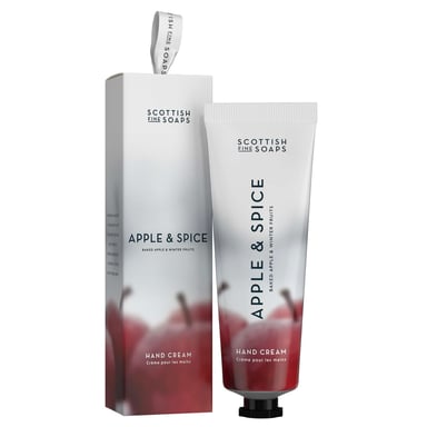 Scottish Fine Soaps Appel & Specerijen Handcrème met 10% Sheaboter, 75 ml