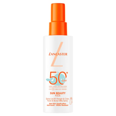 Lancaster Sun For Kids Gezicht & Lichaam Melkachtige Spray SPF50+ - Ultieme zonbescherming