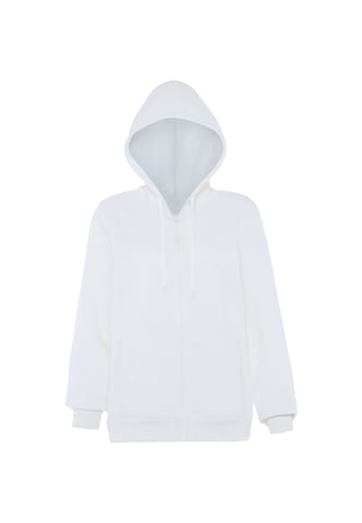 Mymo Hooded jacket women white