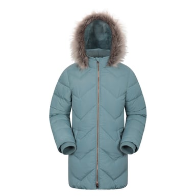 Mountain Warehouse Childrens/Kids Galaxy Water Resistant Padded Jacket (Teal)