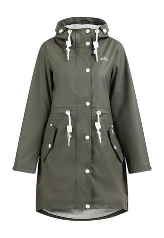 ICEBOUND raincoat women olive